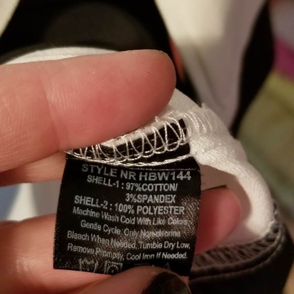 Harve Benard Ivory/Black Blouse - Picture 6 of 6